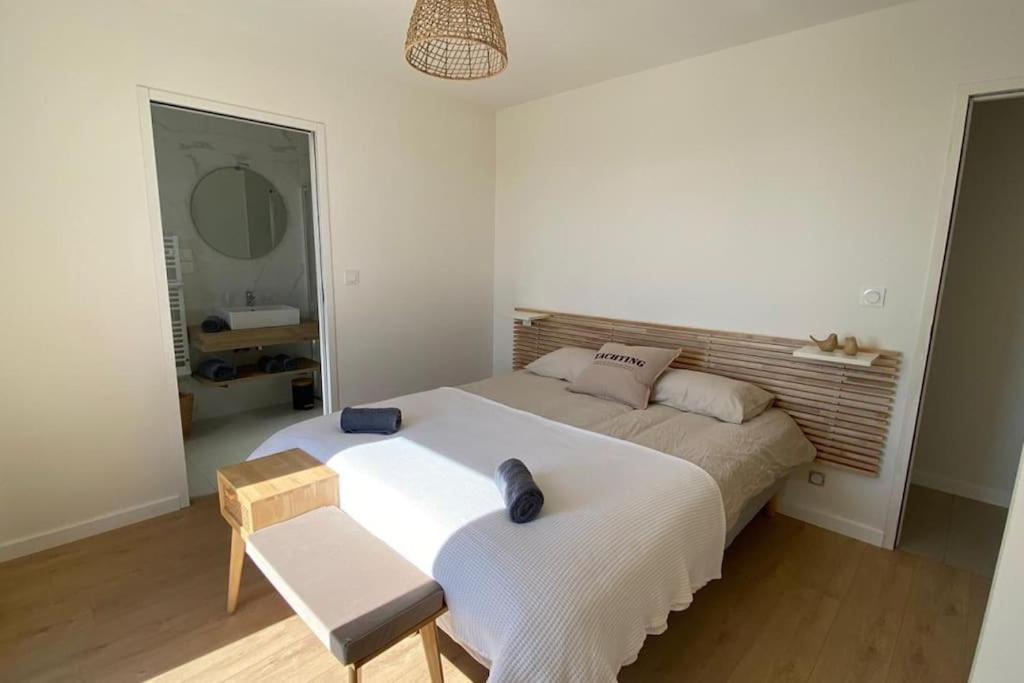 Villa Neuve Pour 6 Personnes Avec Spa Carantec Exterior photo